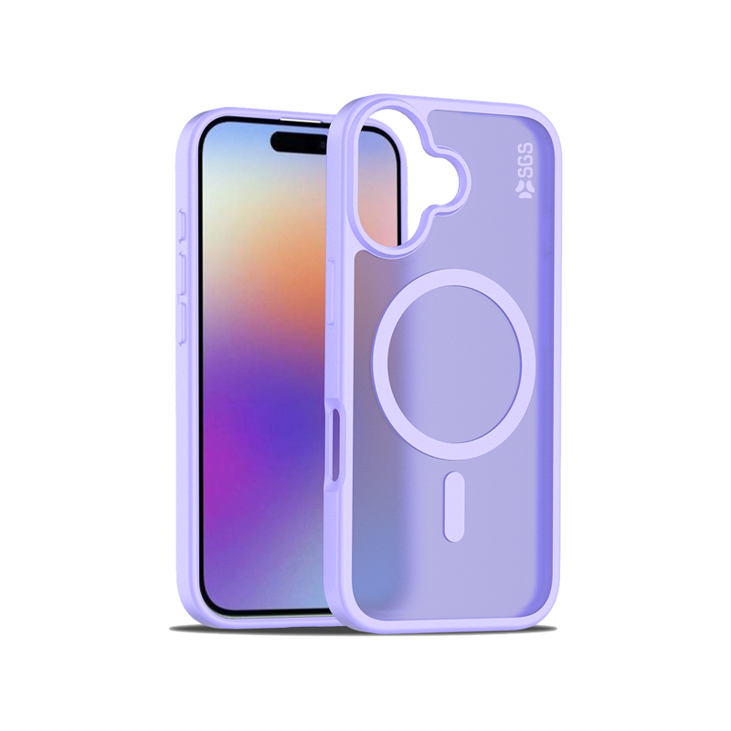 Shield Custodia TPU Magsafe Iphone 16 Pro - Purple