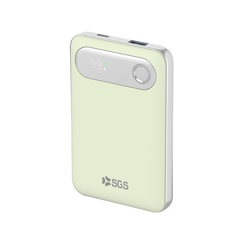 Powerbank 10000mAh Output USB/TPC - Input TPC - Green Retrò