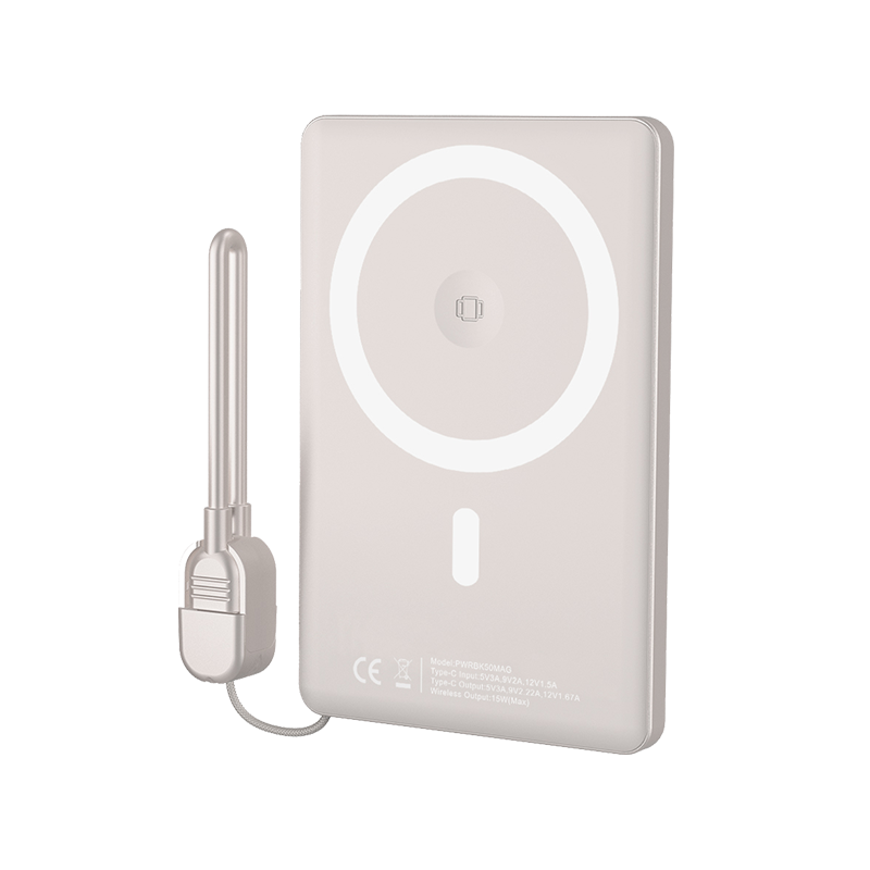 Powerbank 5000 mAh Wireless MAGSAFE 15W - Output TYPE-C 20W