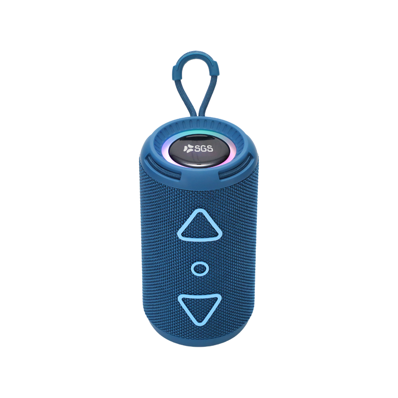 SGS Airing PRO Cassa Wireless 16W Blue Slot MicroSD USB Mic TWS