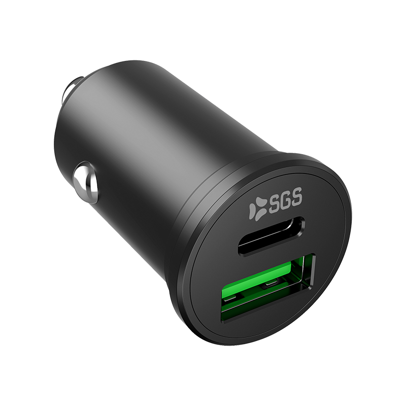 Caricatore per Auto USB-C PD 45w & USB-A 30w