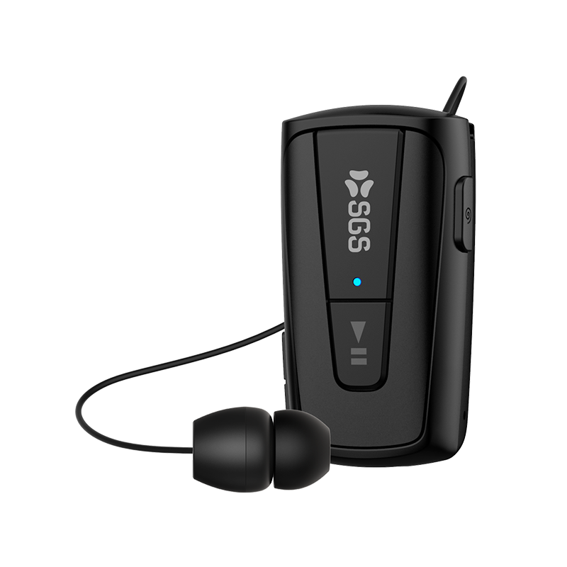 Auricolare Roller con filo retrattile Multipoint Bluetooth