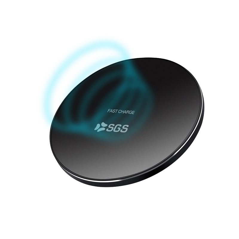 Basetta di ricarica Wireless SGS 15W - Black