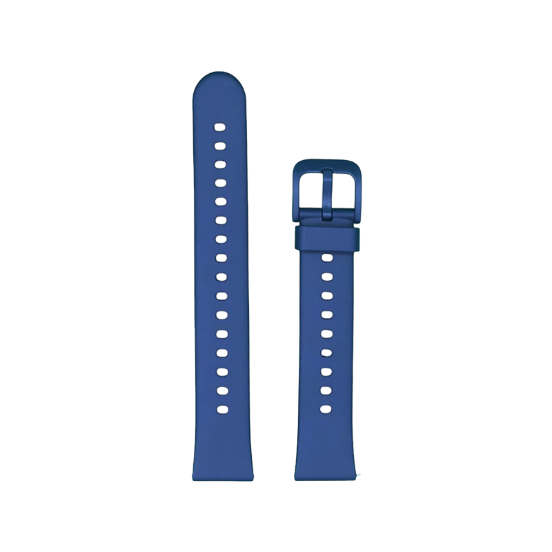 Cinturino Per Smartwatch 18mm In Silicone Blu