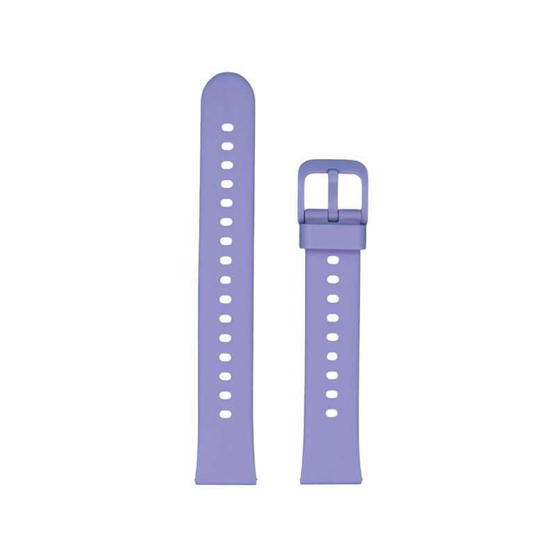 Cinturino Per Smartwatch 18mm In Silicone - Viola