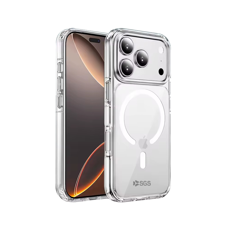 Clear Custodia in TPU Strong MAGSAFE Iphone 17