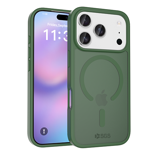 Shield Custodia TPU Magsafe Iphone 17 Pro - Dark Green