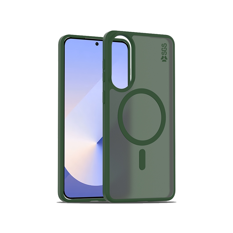 Shield Custodia Magsafe Samsung Galaxy S25 Edge S937 - Green