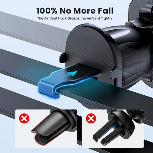 Supporto Magnetico Da Auto Per Cellulare Con Ricarica Wireless 15W