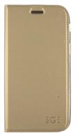 Elegance Custodie a libro Galaxy A3 2017 Gold