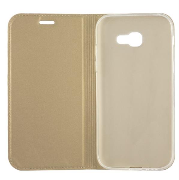 #Elegance Custodie a libro Galaxy A3 2017 Gold