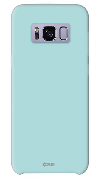 #Silk Custodia TPU Soft Touch Galaxy S8 G950 Light-Blue