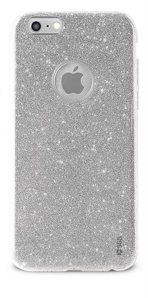 Glitter custodia rigida Iphone 6 Silver