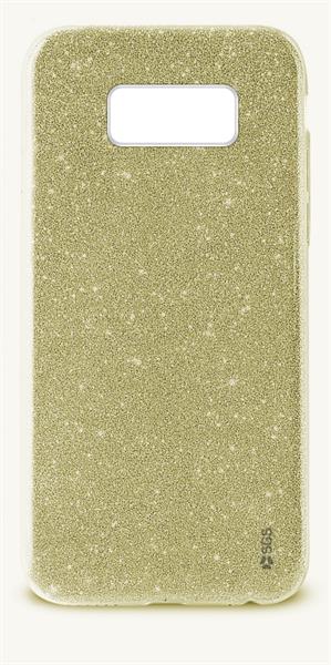 Glitter custodia rigida Galaxy S8 Plus Gold