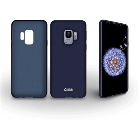 Silk Custodia TPU Soft Touch Galaxy S9 Plus G965 Dark Blue