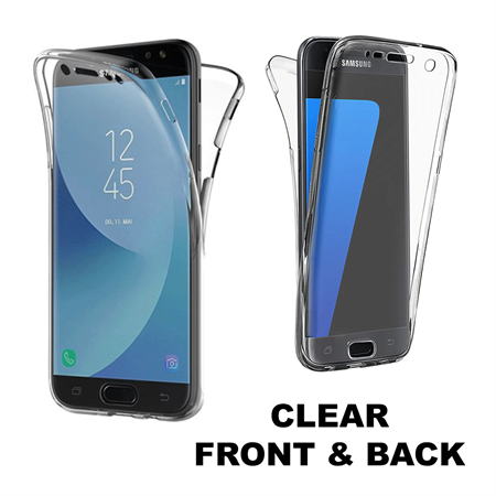 #Front/Back Clear Custodia in TPU trasparente Samsung S9 G960