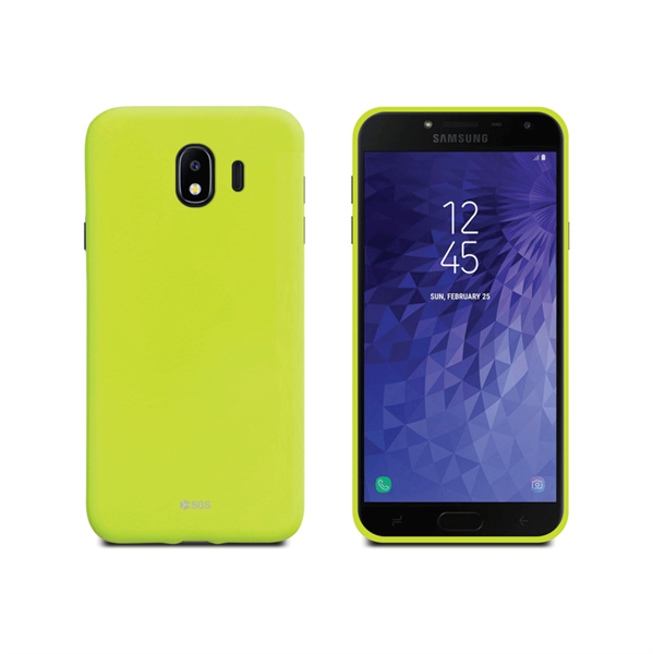 Splashy Custodia TPU Soft Touch Galaxy J4 2018 Yellow