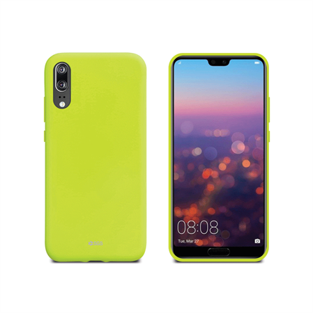 Splashy Custodia TPU Soft Touch Huawei P20 YELLOW