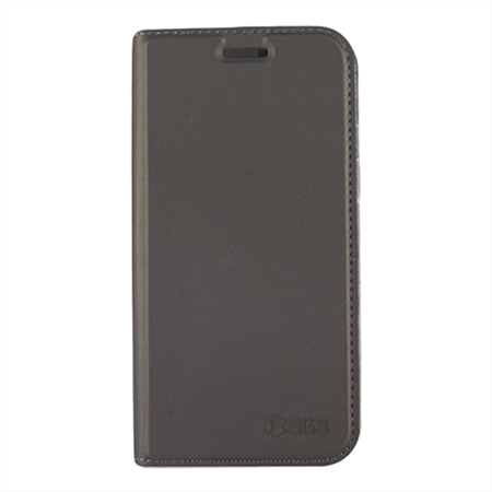 Elegance Custodie a libro Galaxy S10 G973 Dark-Grey