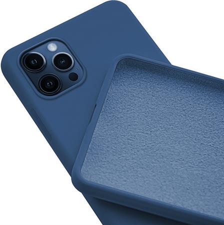 Silk Custodia TPU Soft Toch apple iphone 12 pro max blu