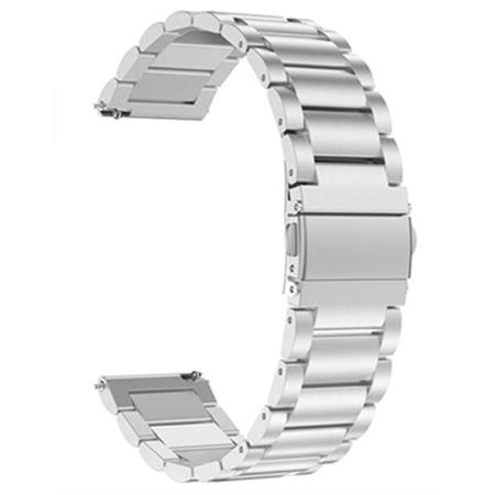 Cinturino in acciaio Silver per Smartwatch Round SGS Talk