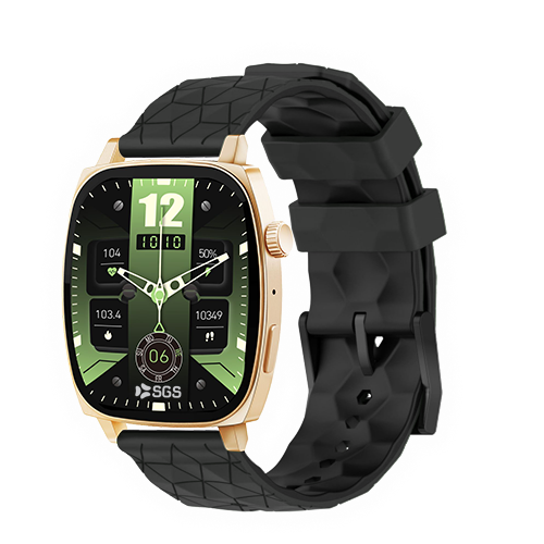 Smartwatch SGS 1 One MOMENT con Funzione Telefono - Gold Black