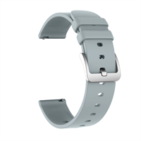 Cinturino Silicone Silver per Smartwatch SGS Square Talk