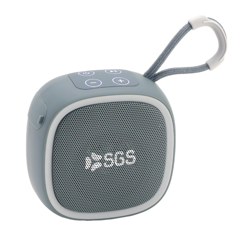 SGS Airing Cassa Wireless 5W Grigia Slot MicroSD USB - Mic - TWS