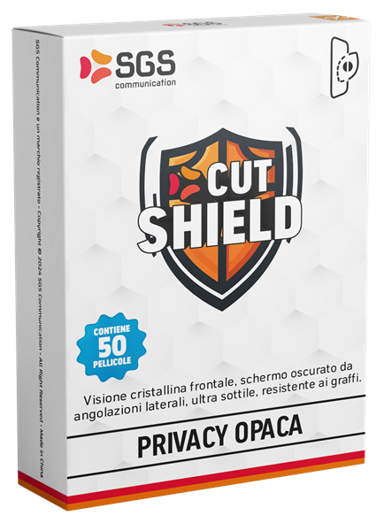 SGS CUT SHIELD Pellicole da taglio PRIVACY - Pack 50 Pezzi