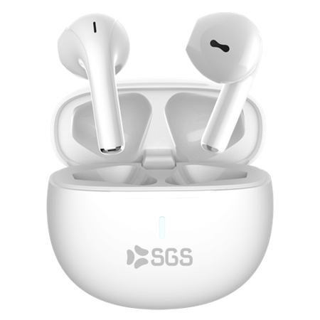 AIR S2 Auricolari Wireless TWS Con Custodia White