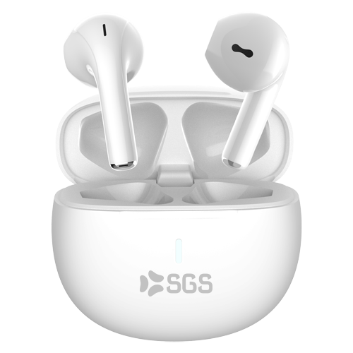 AIR S2 Auricolari Wireless TWS Con Custodia White