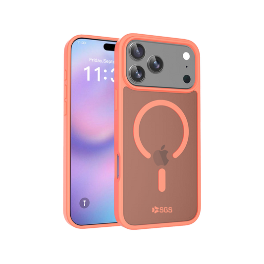 Shield Custodia TPU Magsafe Iphone 17 Pro Max - Arancione