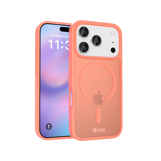 Shield Custodia TPU Magsafe Iphone 17 Pro - Arancione