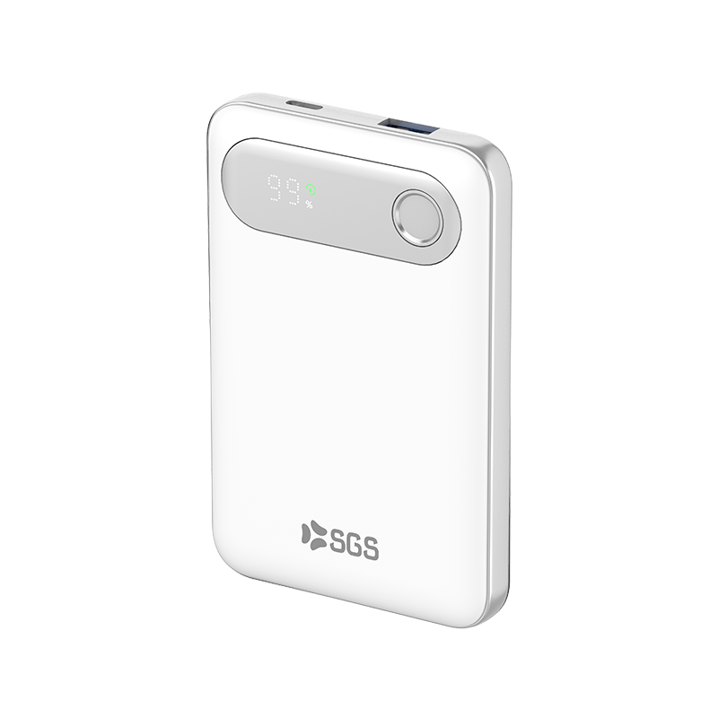 Powerbank 10000mAh Output USB/TPC - Input TPC - White Retrò