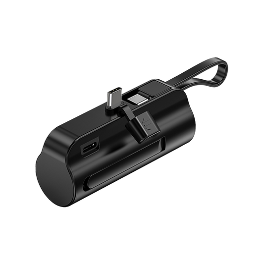 Powerbank Pocket Type-C con stand di supporto - 5000mAh - Black
