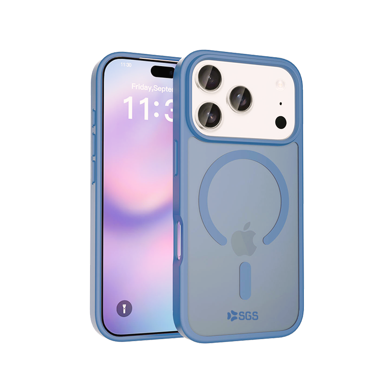 Shield Custodia TPU Magsafe Iphone 18 Pro - Light Blu