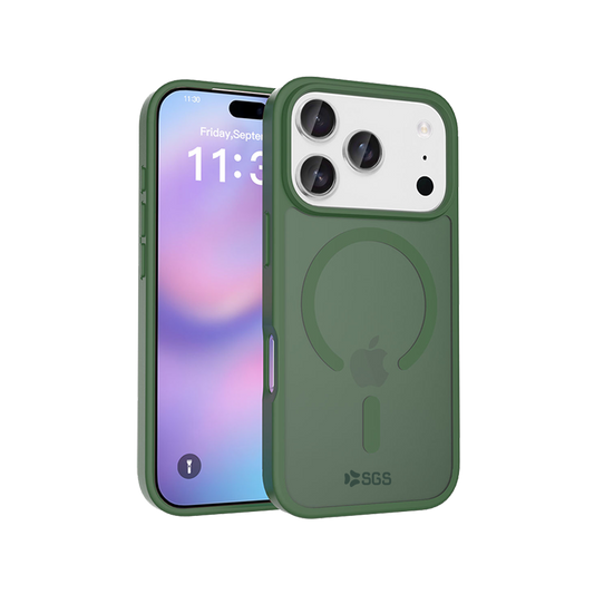 Shield Custodia TPU Magsafe Iphone 17 Pro - Dark Green