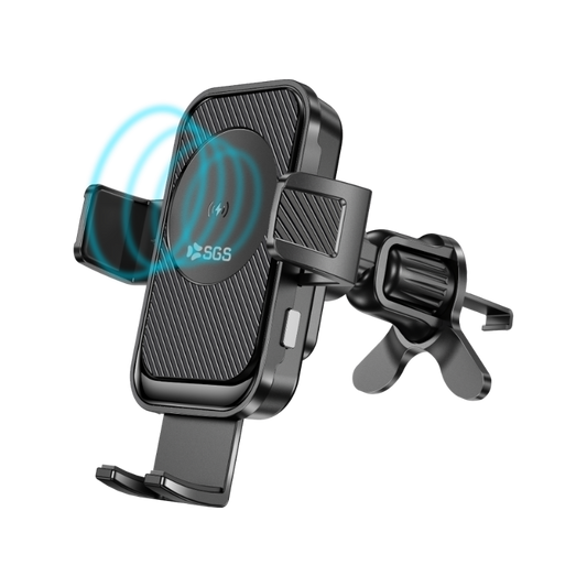 Supporto Cellulare Per Auto Con Ricarica Wireless 15W
