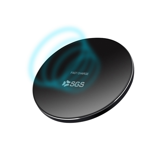 Basetta di ricarica Wireless SGS 15W - Black