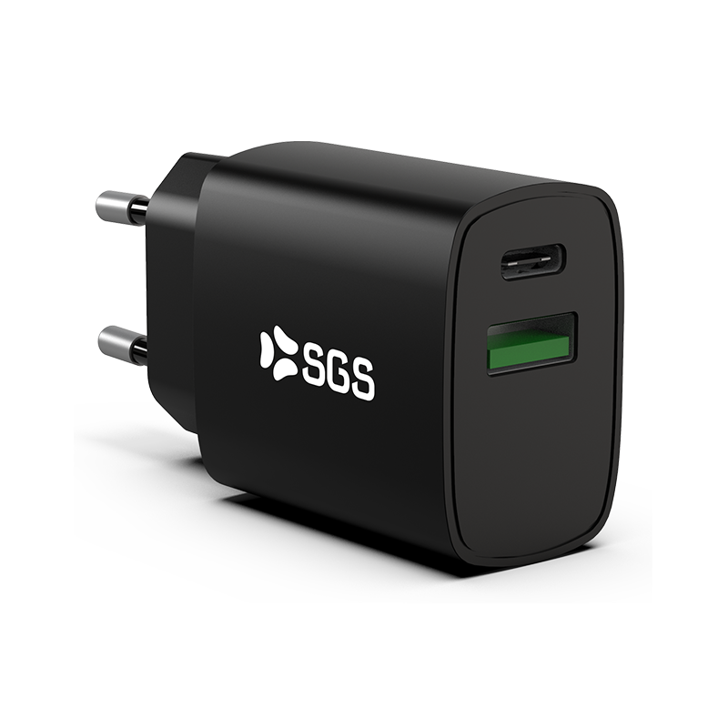 Caricatore - USB-C PD GAN 25w Black