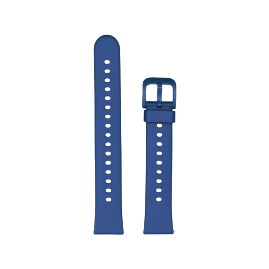 Cinturino Per Smartwatch 18mm In Silicone Blu