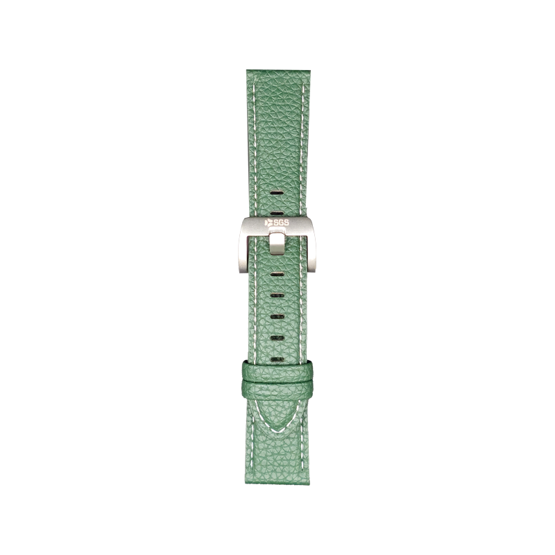 Cinturino Per Smartwatch 22mm In Pelle - Green