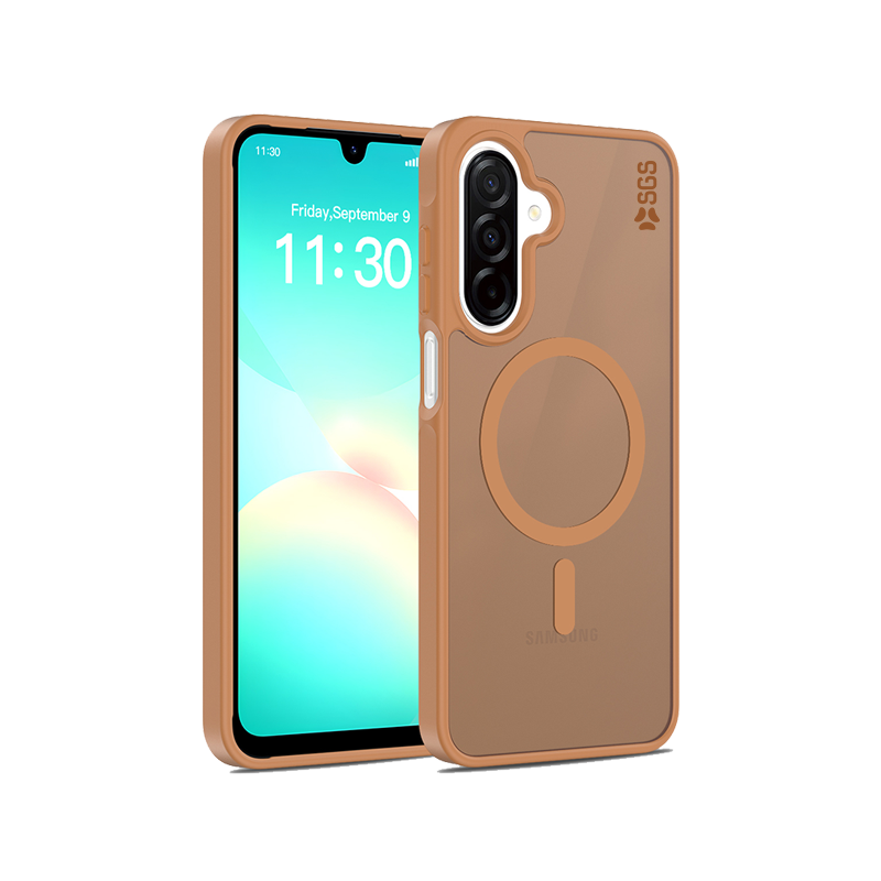 Shield Custodia TPU Magsafe Samsung A17/A26/A16 Orange