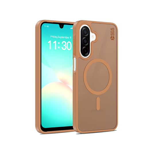 Shield Custodia TPU Magsafe Samsung A17/A26/A16 Orange