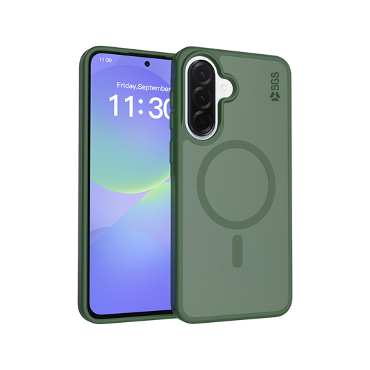 Shield Custodia Magsafe Samsung Galaxy A37 - Green