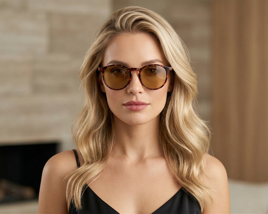 Occhiali Da Sole Aura 03 Shiny Brown Black
