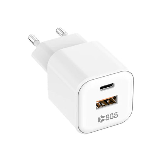 Caricatore da casa - USB-C PD GAN 65w Dual