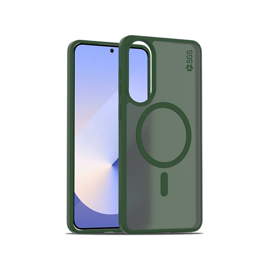 Shield Custodia Magsafe Samsung Galaxy S25 Edge S937 - Green