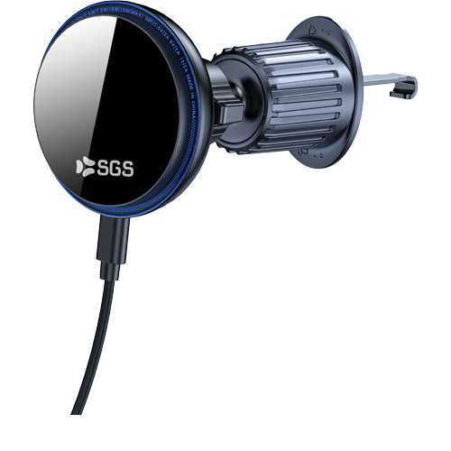 Supporto Magnetico Per Cellulare Con Ricarica Wireless 15W